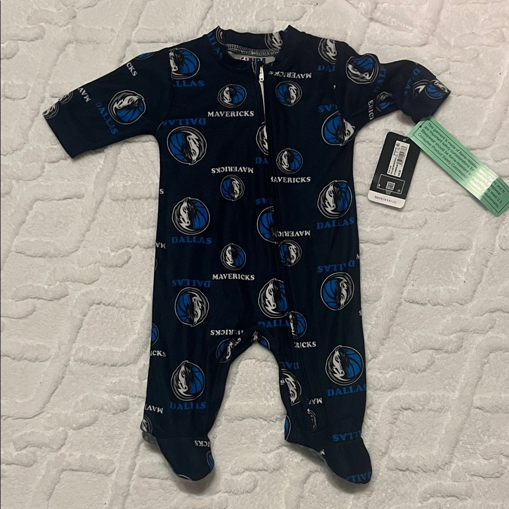 KIDS 🧒 BASKETBALL 🏀 NBA Kids One Piece Footie - Black and Blue